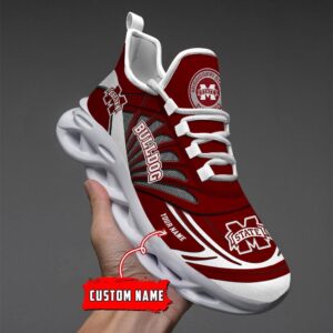 Mississippi State Bulldogs Max Soul Shoes Sneakers For Men And Women