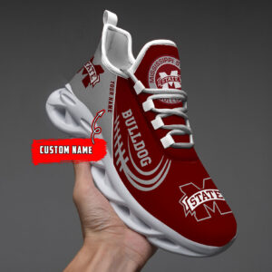 Mississippi State Bulldogs NCAA Max Soul Shoes Sneakers For Men And Women