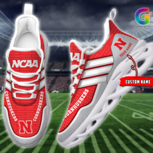 Nebraska Cornhuskers NCAA Max Soul Shoes Sneakers For Men And Women