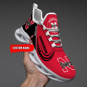 Nebraska Cornhuskers NCAA Max Soul Shoes Sneakers For Men And Women