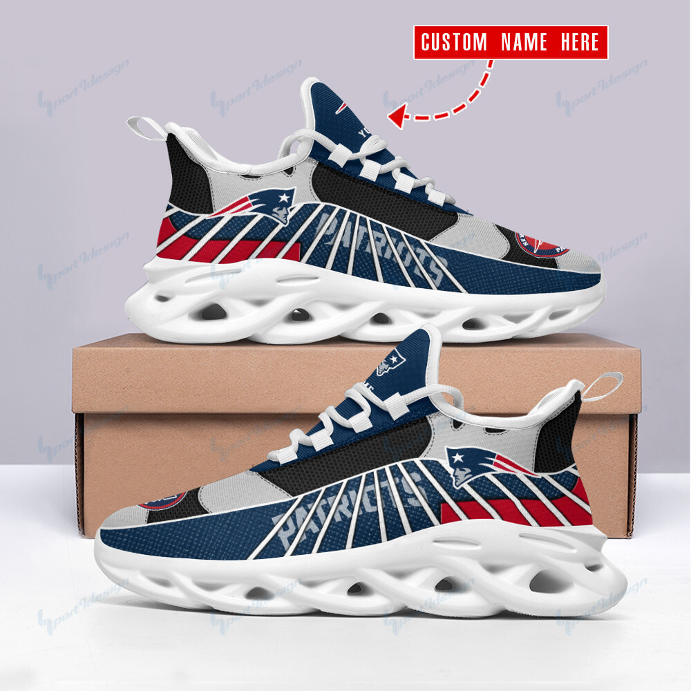 New England Patriots Max Soul Shoes Sneakers For Men And Women New England Patriots Max Soul Shoes Sneakers For Men And Women