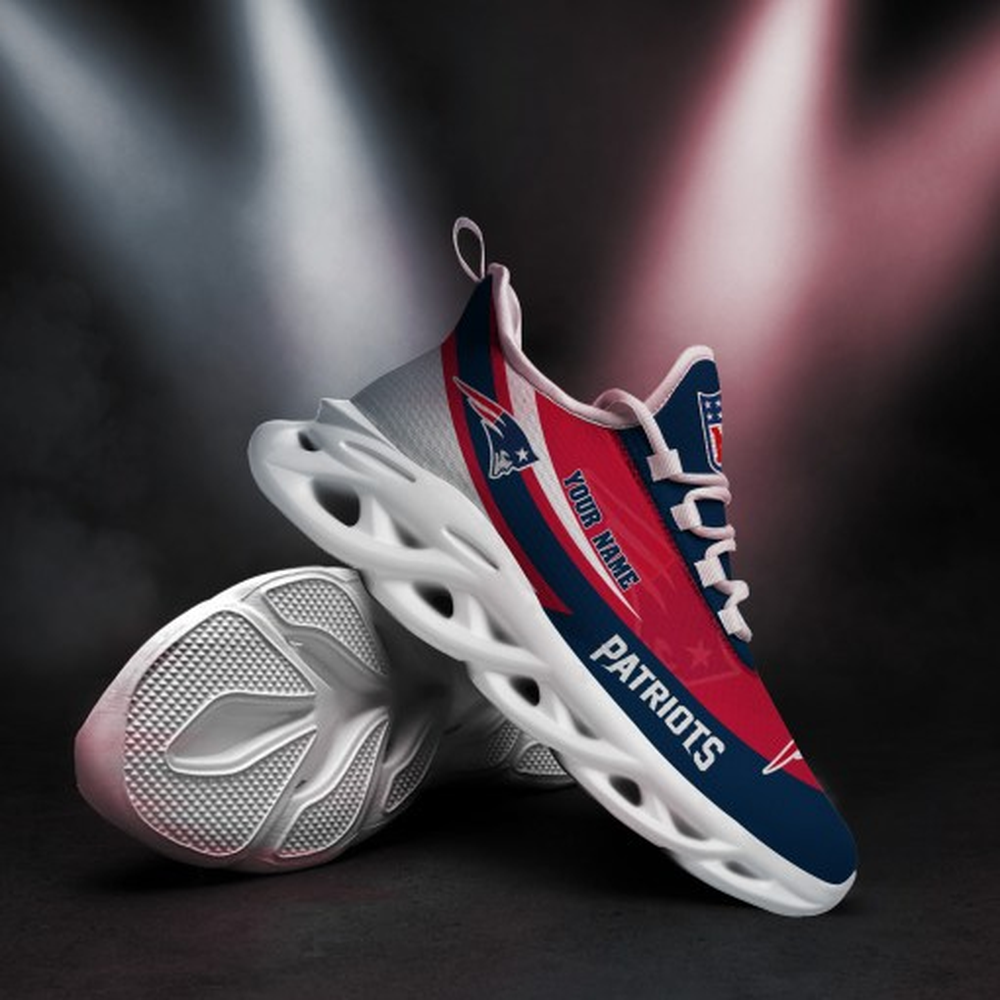 New England Patriots Max Soul Shoes Sneakers For Men And Women New England Patriots Max Soul Shoes Sneakers For Men And Women