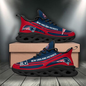 New England Patriots NFL Max Soul Shoes Sneakers For Men And Women