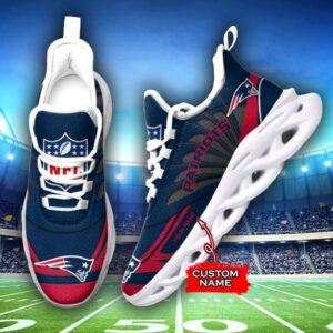 New England Patriots NFL Max Soul Shoes Sneakers For Men And Women