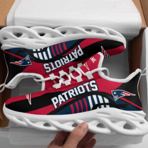 New England Patriots NFL Max Soul Shoes Sneakers For Men And Women