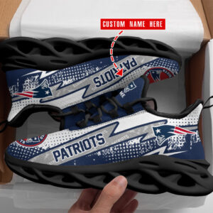 New England Patriots NFL Max Soul Shoes Sneakers For Men And Women