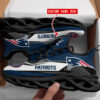 New England Patriots NFL Max Soul Shoes Sneakers For Men And Women