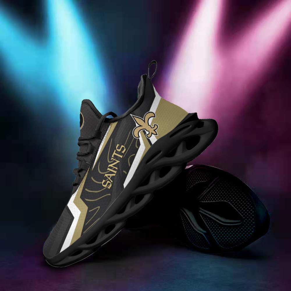 New Orleans Saints Max Soul Shoes Sneakers For Men And Women New Orleans Saints Max Soul Shoes Sneakers For Men And Women