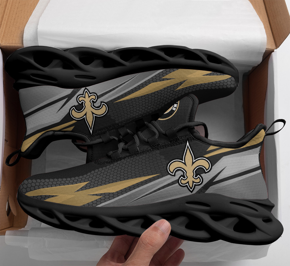 New Orleans Saints Max Soul Shoes Sneakers For Men And Women New Orleans Saints Max Soul Shoes Sneakers For Men And Women