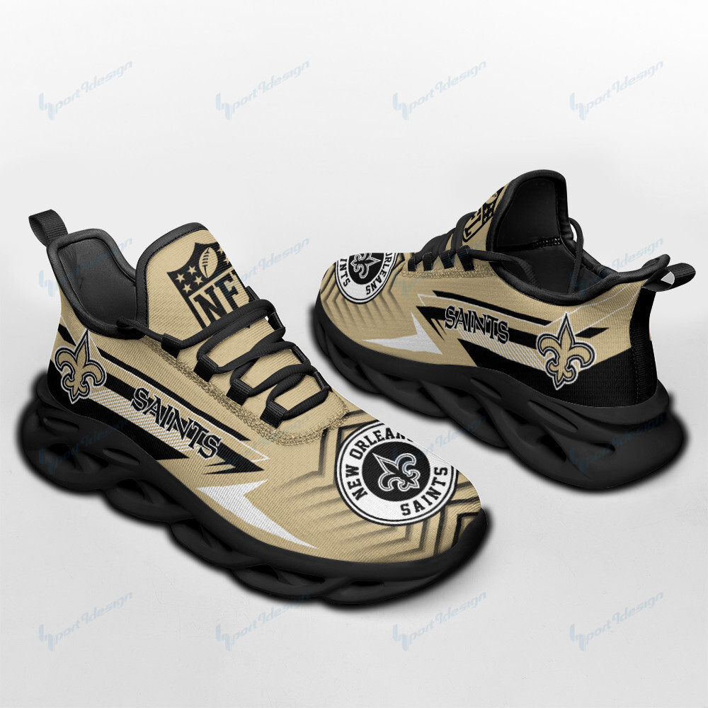 New Orleans Saints Max Soul Shoes Sneakers For Men And Women New Orleans Saints Max Soul Shoes Sneakers For Men And Women