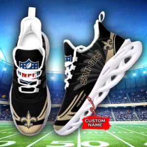 New Orleans Saints NFL Max Soul Shoes Sneakers For Men And Women