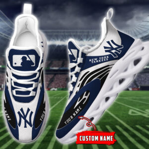 New York Yankees MLB Max Soul Shoes Sneakers For Men And Women