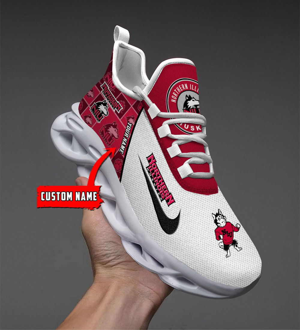 Northern Illinois Huskies Max Soul Shoes Sneakers For Men And Women Northern Illinois Huskies Max Soul Shoes Sneakers For Men And Women