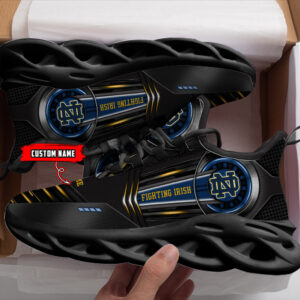 Notre Dame Fighting Irish NCAA Max Soul Shoes Sneakers For Men And Women