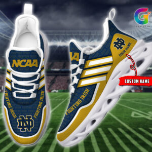Notre Dame Fighting Irish NCAA Max Soul Shoes Sneakers For Men And Women