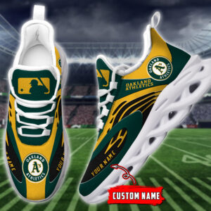 Oakland Athletics MLB Max Soul Shoes Sneakers For Men And Women