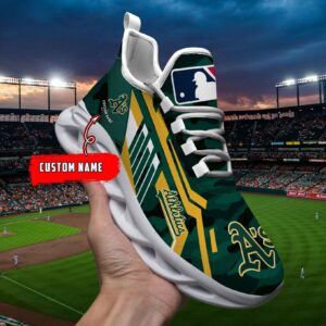 Oakland Athletics Max Soul Shoes Sneakers For Men And Women