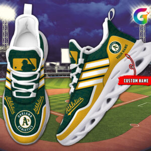 Oakland Athletics NCAA Max Soul Shoes Sneakers For Men And Women