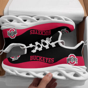 Ohio State Buckeyes Max Soul Shoes Sneakers For Men And Women