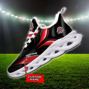 Ohio State Buckeyes NCAA Max Soul Shoes Sneakers For Men And Women