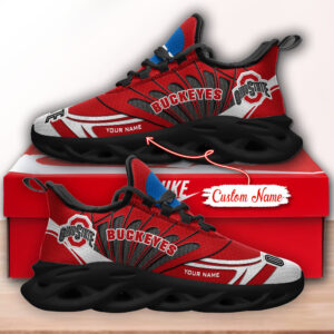 Ohio State Buckeyes NCAA Max Soul Shoes Sneakers For Men And Women