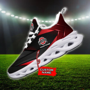 Ohio State Buckeyes NCAA Max Soul Shoes Sneakers For Men And Women
