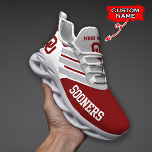 Oklahoma Sooners NCAA Max Soul Shoes Sneakers For Men And Women