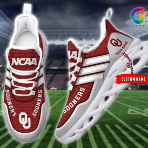 Oklahoma Sooners NCAA Max Soul Shoes Sneakers For Men And Women