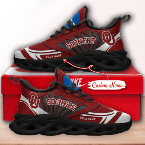 Oklahoma Sooners NCAA Max Soul Shoes Sneakers For Men And Women