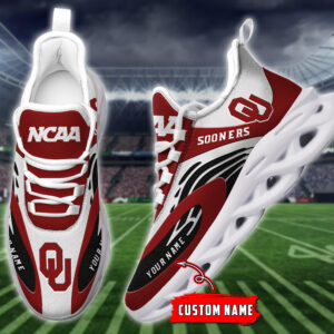 Oklahoma Sooners NCAA Max Soul Shoes Sneakers For Men And Women
