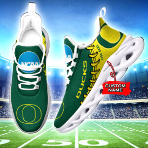 Oregon Ducks NCAA Max Soul Shoes Sneakers For Men And Women