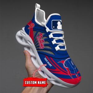 Philadelphia Phillies MLB Max Soul Shoes Sneakers For Men And Women