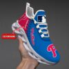 Philadelphia Phillies MLB Max Soul Shoes Sneakers For Men And Women