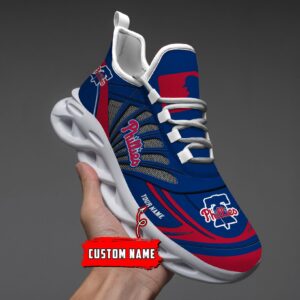 Philadelphia Phillies Max Soul Shoes Sneakers For Men And Women