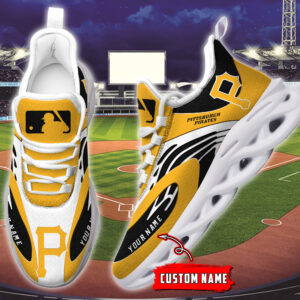 Pittsburgh Pirates MLB Max Soul Shoes Sneakers For Men And Women