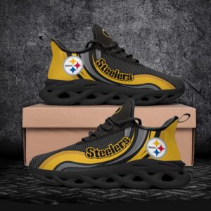 Pittsburgh Steelers Max Soul Shoes Sneakers For Men And Women