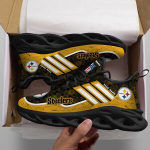Pittsburgh Steelers Max Soul Shoes Sneakers For Men And Women