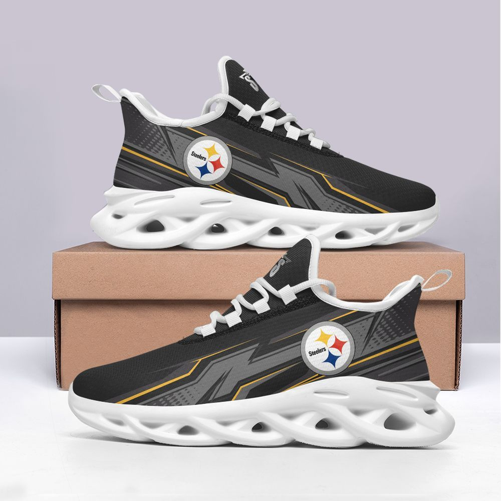 Pittsburgh Steelers Max Soul Shoes Sneakers For Men And Women Pittsburgh Steelers Max Soul Shoes Sneakers For Men And Women