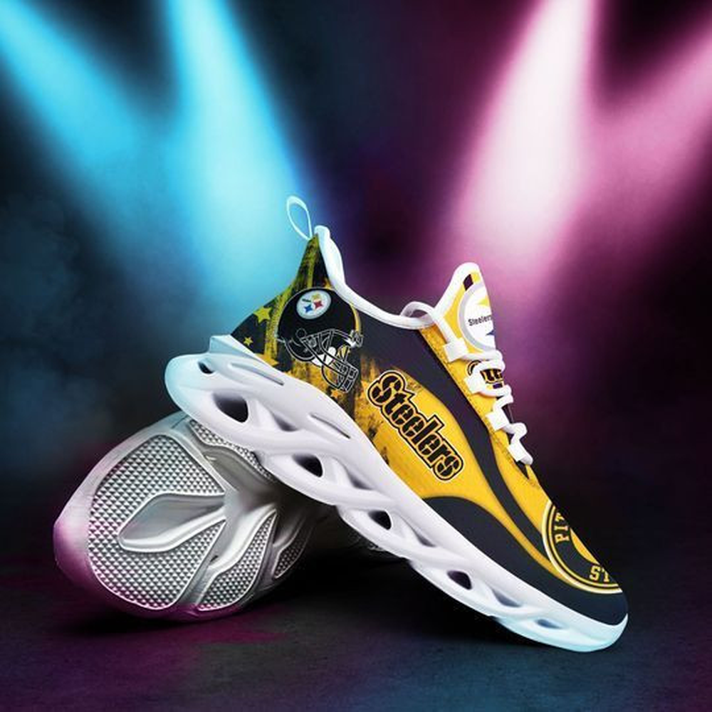 Pittsburgh Steelers Max Soul Shoes Sneakers For Men And Women Pittsburgh Steelers Max Soul Shoes Sneakers For Men And Women