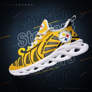 Pittsburgh Steelers Max Soul Shoes Sneakers For Men And Women