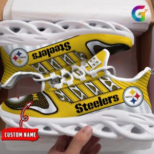 Pittsburgh Steelers Max Soul Shoes Sneakers For Men And Women