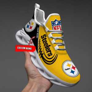 Pittsburgh Steelers NFL Max Soul Shoes Sneakers For Men And Women