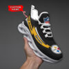 Pittsburgh Steelers NFL Max Soul Shoes Sneakers For Men And Women