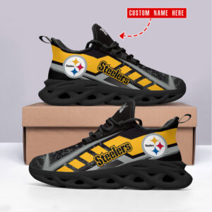 Pittsburgh Steelers NFL Max Soul Shoes Sneakers For Men And Women