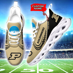 Purdue Boilermakers NCAA Max Soul Shoes Sneakers For Men And Women