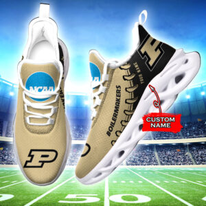Purdue Boilermakers NCAA Max Soul Shoes Sneakers For Men And Women