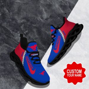 SMU Mustangs Max Soul Shoes Sneakers For Men And Women