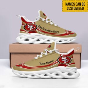 San Francisco 49ers Max Soul Shoes Sneakers For Men And Women