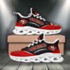 San Francisco 49ers Max Soul Shoes Sneakers For Men And Women