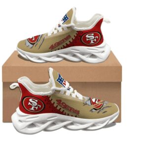 San Francisco 49ers Max Soul Shoes Sneakers For Men And Women